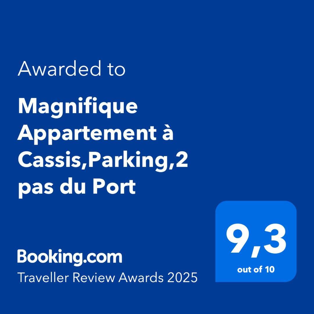 Magnifique Appartement A Cassis,Parking,2 Pas Du Port Exterior foto